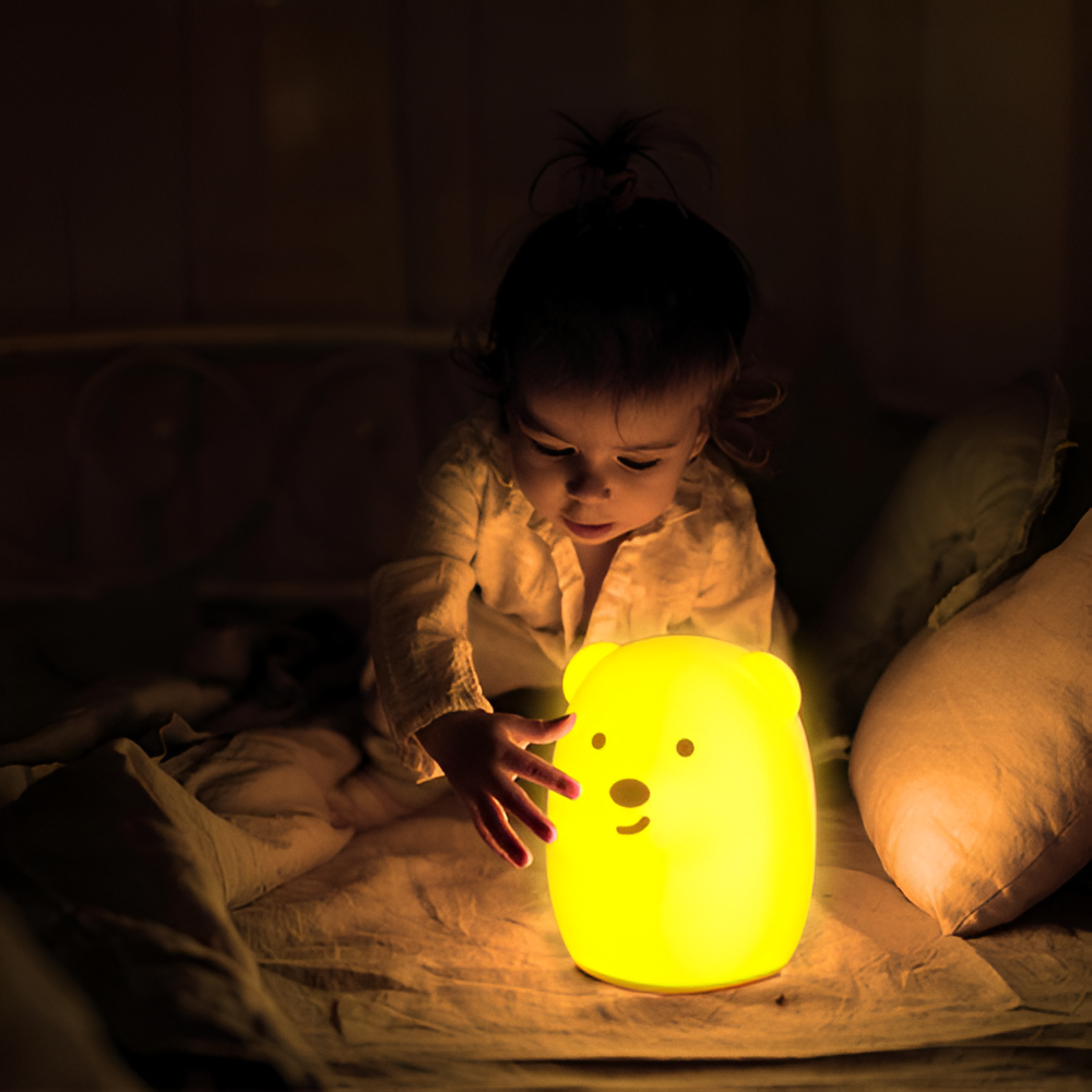 Image de OURS LUMINEUX VEILLEUSE utilisĂ© pour les bĂ©bĂ©s â Ours lumineux veilleuse