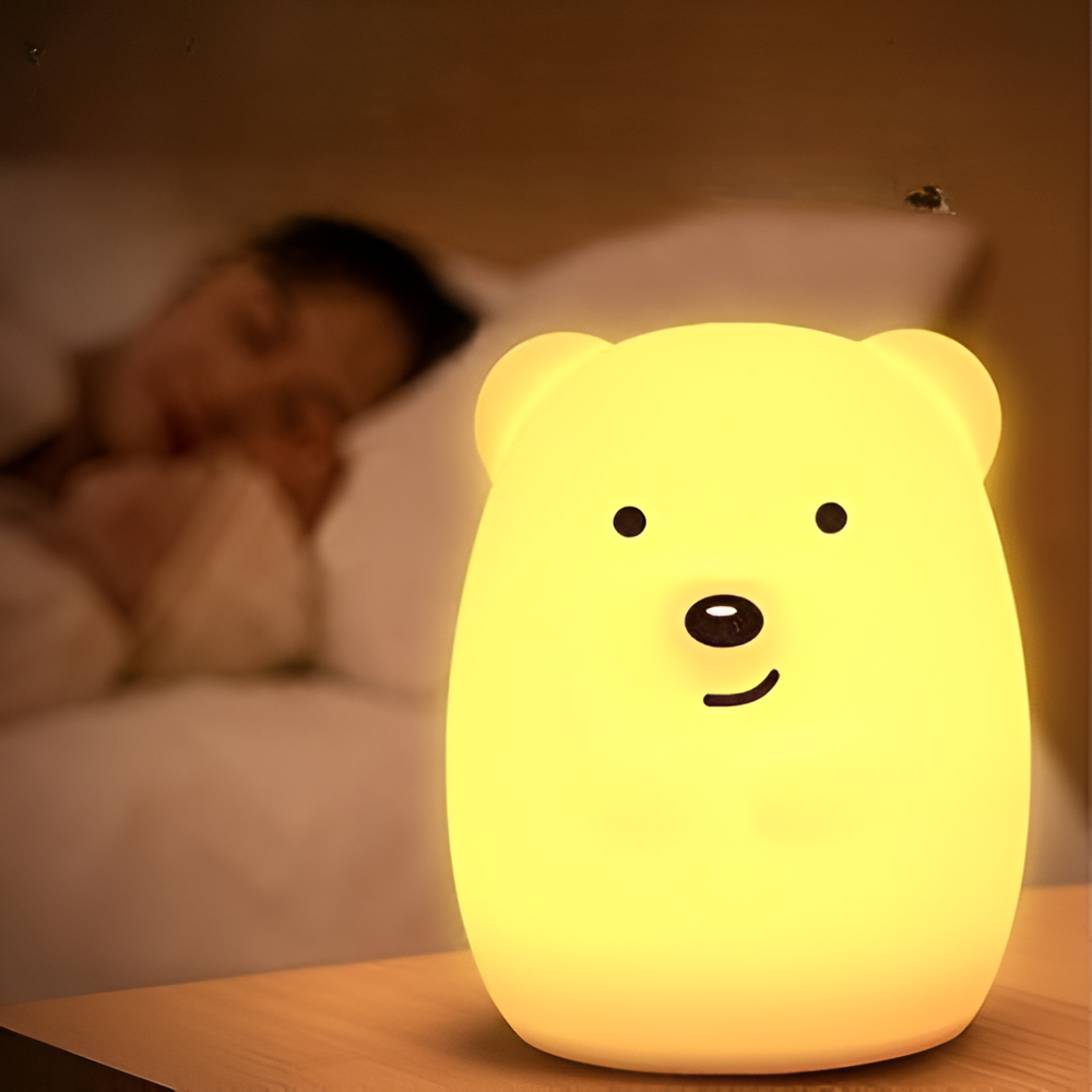Image de OURS LUMINEUX VEILLEUSE utilisĂ© pour les bĂ©bĂ©s â Ours lumineux veilleuse