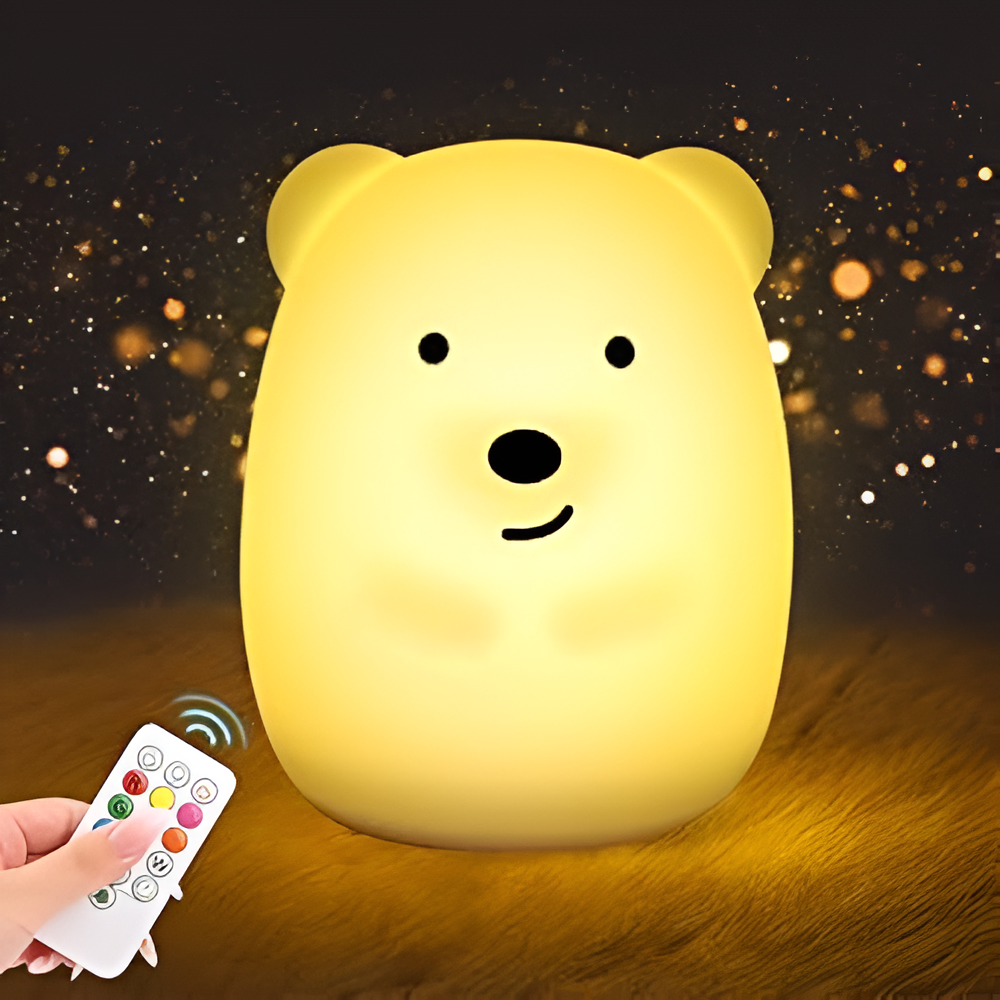 Image de OURS LUMINEUX VEILLEUSE utilisĂ© pour les bĂ©bĂ©s â Ours lumineux veilleuse
