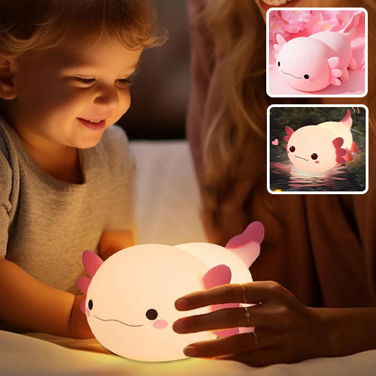 Image de VEILLEUSE AXOLOTL utilisĂ© pour les bĂ©bĂ©s â veilleuse axolotl