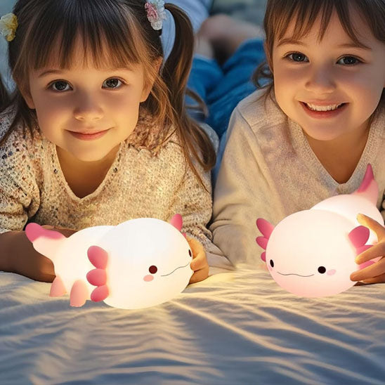 Image de VEILLEUSE AXOLOTL utilisĂ© pour les bĂ©bĂ©s â veilleuse axolotl