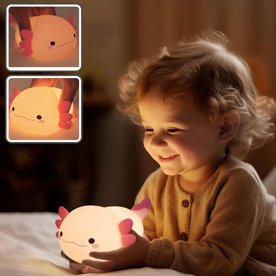 Image de VEILLEUSE AXOLOTL utilisĂ© pour les bĂ©bĂ©s â veilleuse axolotl