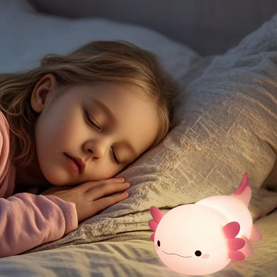 Image de VEILLEUSE AXOLOTL utilisĂ© pour les bĂ©bĂ©s â veilleuse axolotl