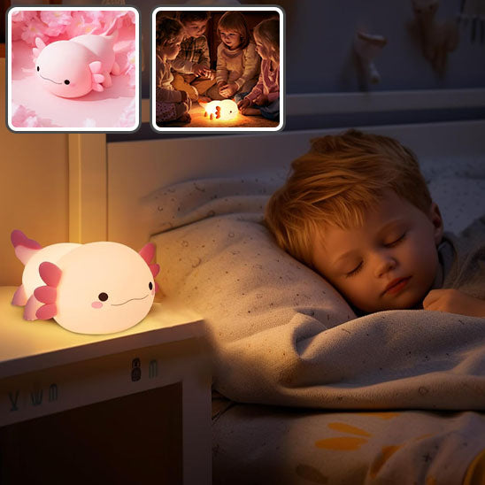 Image de VEILLEUSE AXOLOTL utilisĂ© pour les bĂ©bĂ©s â veilleuse axolotl