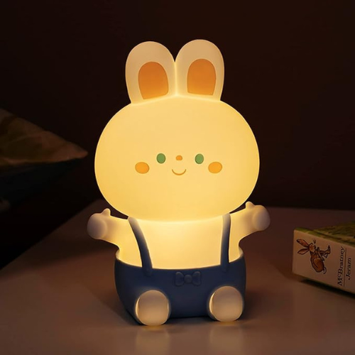 Image de VEILLEUSE LAPIN BLEU utilisé pour les bébés – veilleuse lapin