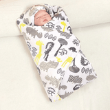 couverture bébé animaux jaune