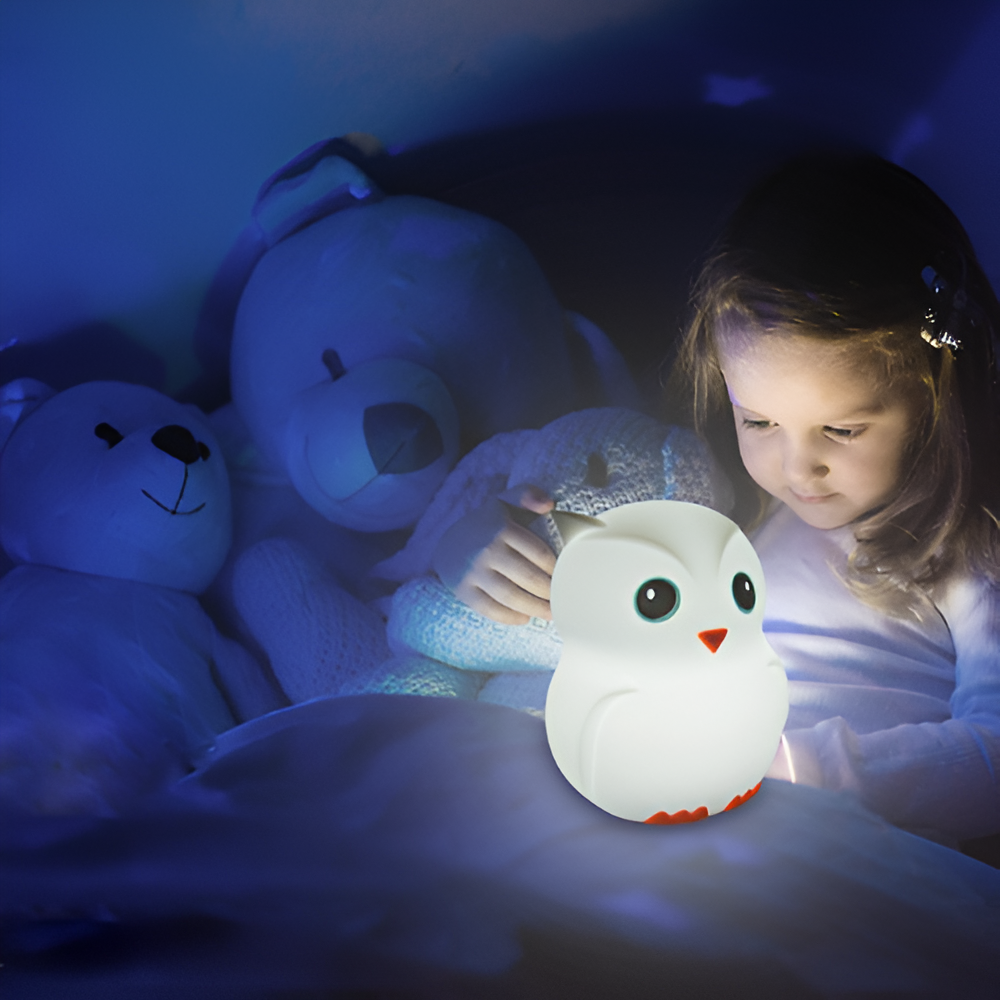 Image de HIBOU VEILLEUSE utilisé pour les bébés – hibou veilleuse