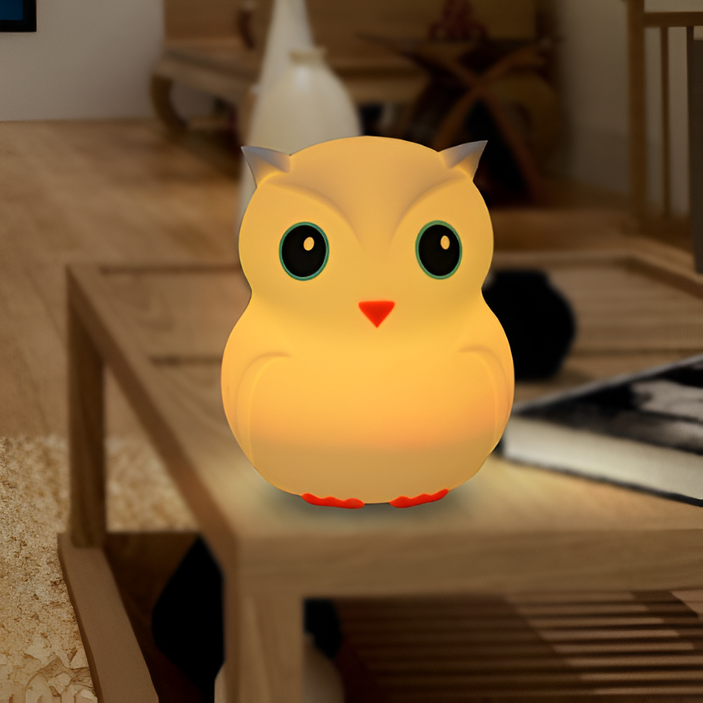 Image de HIBOU VEILLEUSE utilisé pour les bébés – hibou veilleuse
