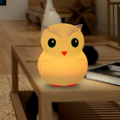 Image de HIBOU VEILLEUSE utilisé pour les bébés – hibou veilleuse