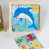 puzzle 3D animaux marins