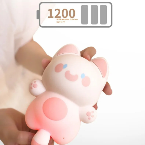 Image de VEILLEUSE CHATON ROSE utilisé pour les bébés – veilleuse chaton