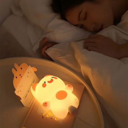 Image de VEILLEUSE CHATON ROSE utilisé pour les bébés – veilleuse chaton