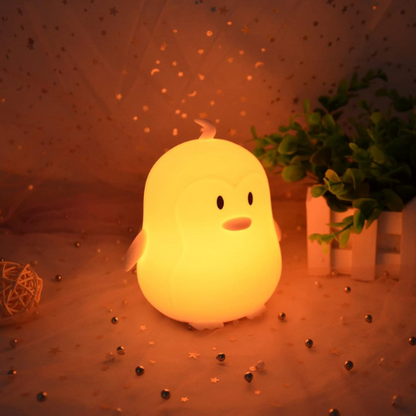 Image de VEILLEUSE PINGOUIN utilisé pour les bébés – veilleuse pingouin