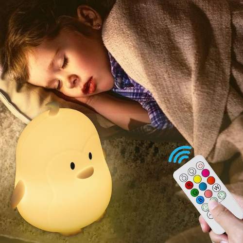 Image de VEILLEUSE PINGOUIN utilisé pour les bébés – veilleuse pingouin